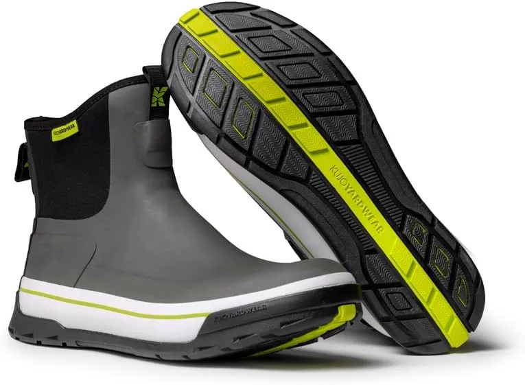 | Surge Rubber Boot with Neoprene Upper | 100% Waterproof, Durable Construction, Slip-Resistant, Chemical Resistant Pull-On