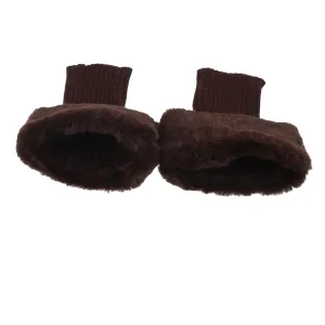1Pair Furry Winter Leg Warmers for Women and Knit Boot Covers for Stylish Comfort for Cold Weather present for Friends and Family