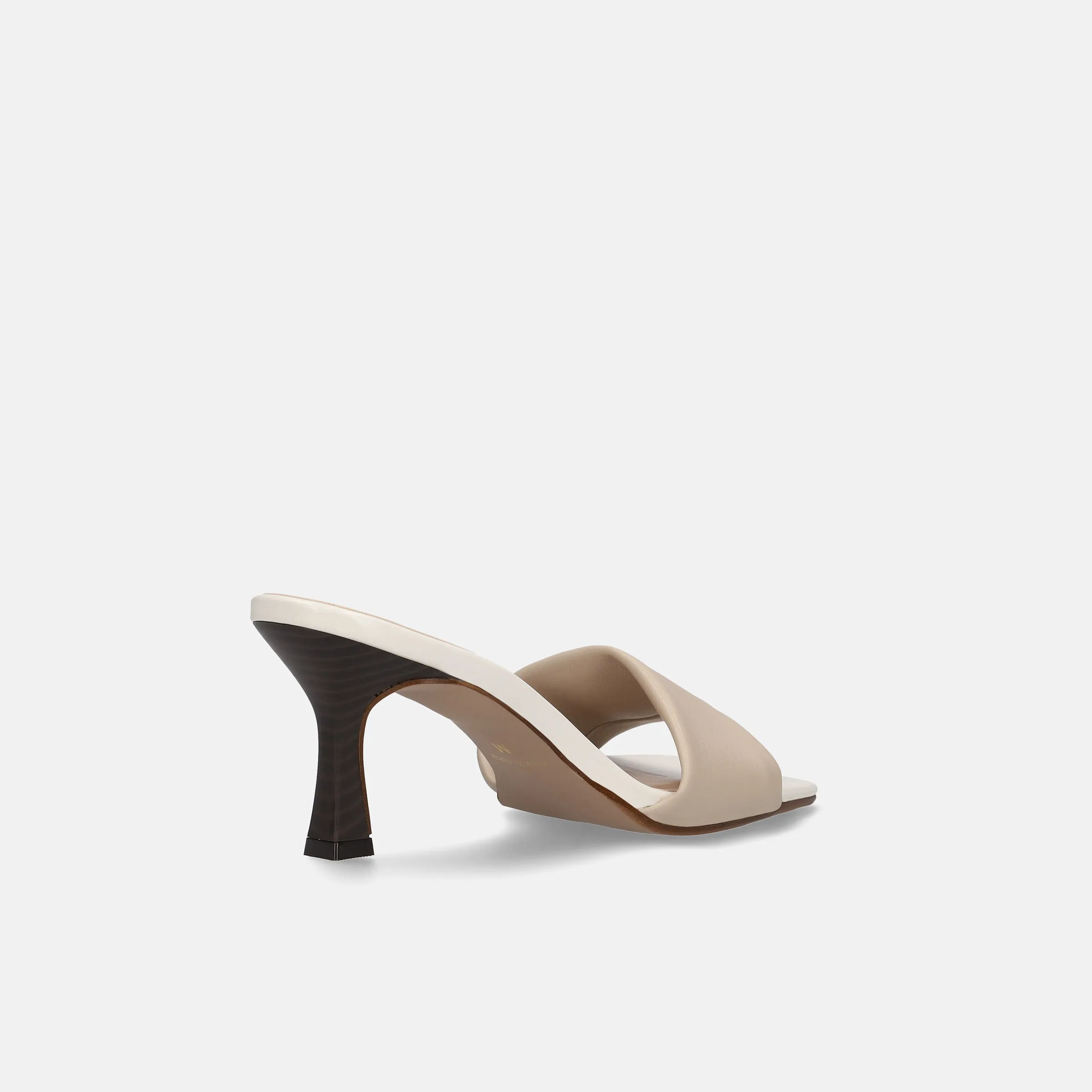 30% OFF: 2022SS: Mesh Design Clear Heel Mule (m96103) Black MS