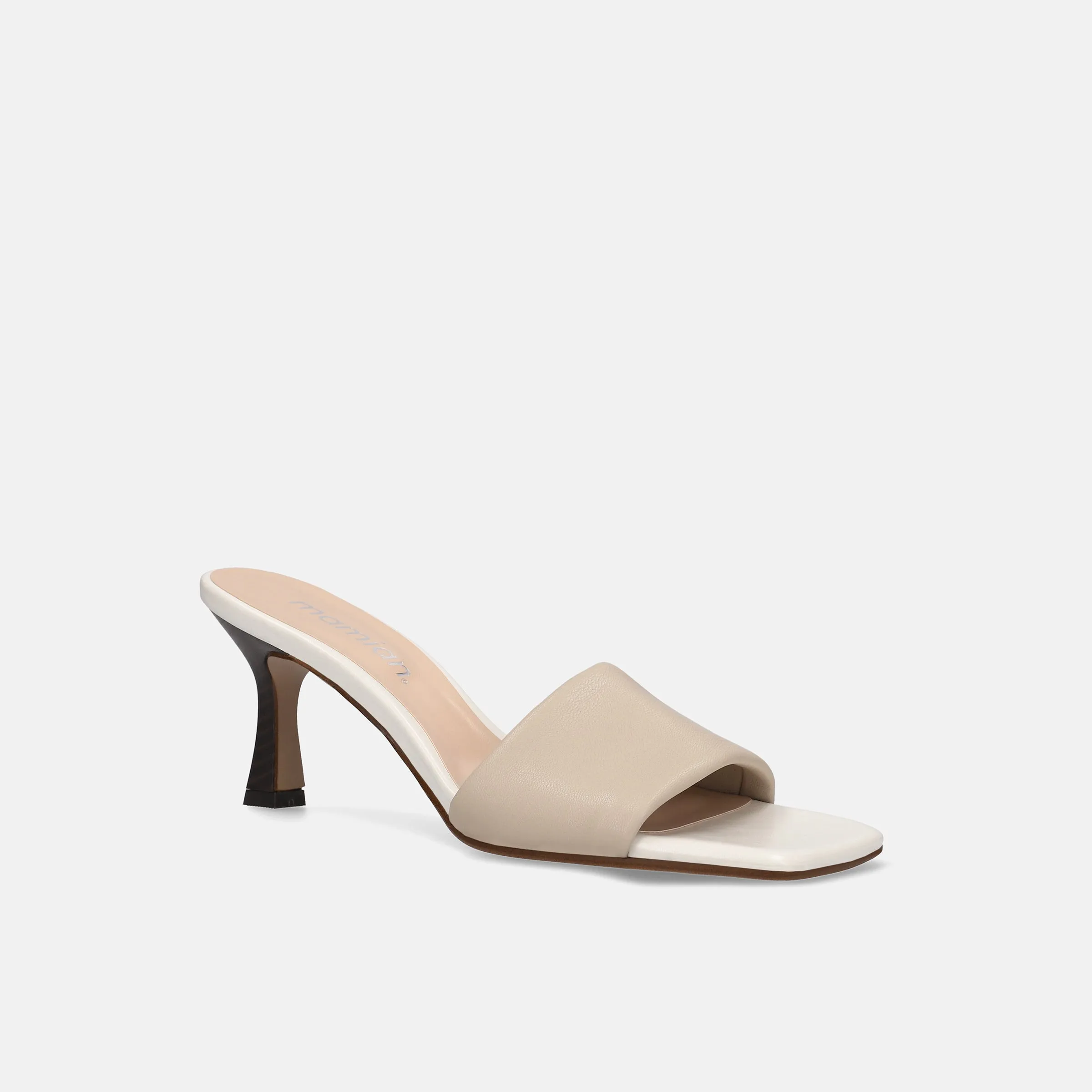 30% OFF: 2022SS: Mesh Design Clear Heel Mule (m96103) Black MS