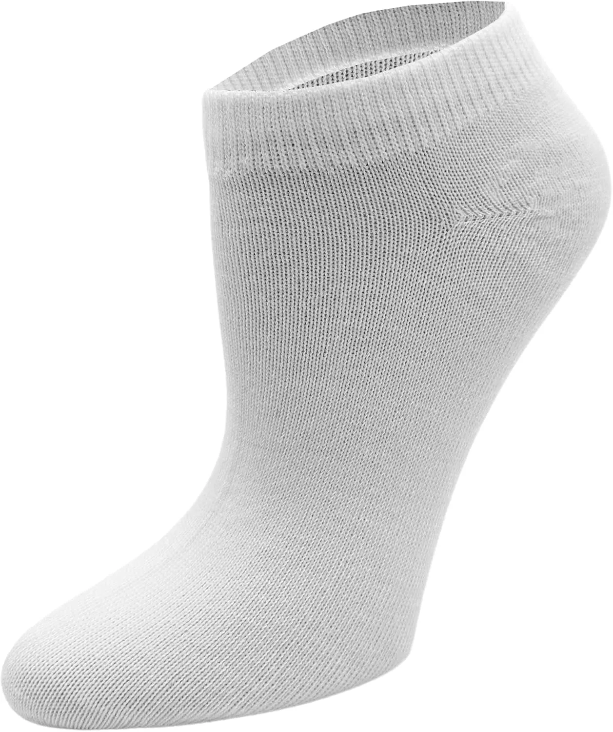96 Pairs Bulk Ankle Socks for Men & Women, Thin Low-Cut Comfortable Lightweight Polyester Wholesale Pack