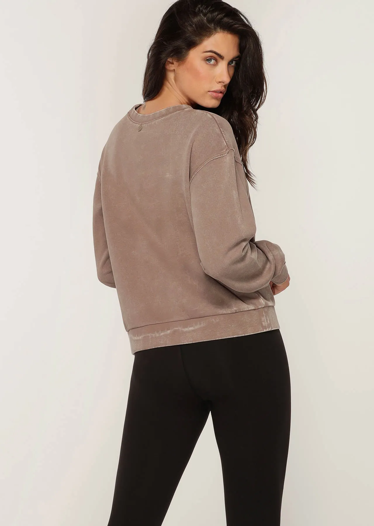 Acid Wash Boyfriend Sweat