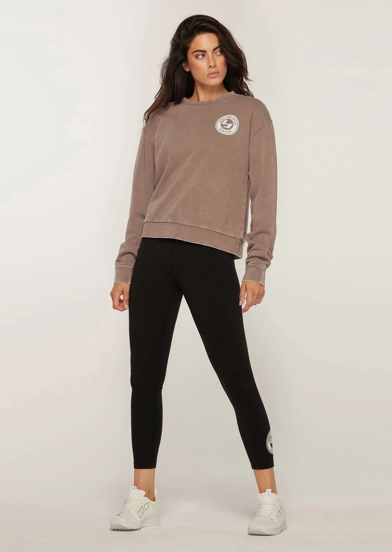 Acid Wash Boyfriend Sweat