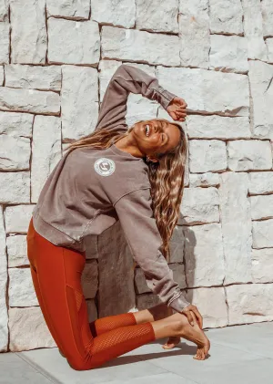 Acid Wash Boyfriend Sweat