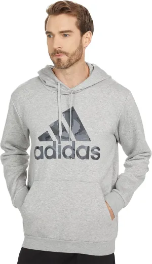 adidas Men's Essentials Fleece Camo-Print Hoodie