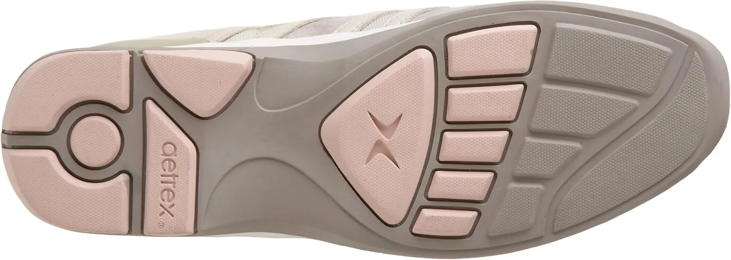 Aetrex Women's Abbey Double Strap Sneaker