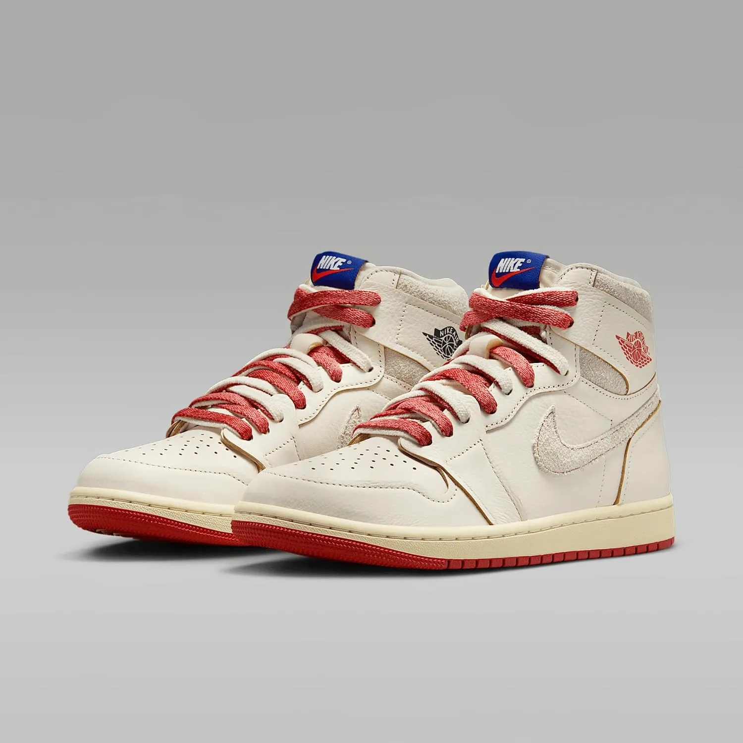 Air Jordan 1 High OG Rare Air Women's Shoes (DB4612-100, Sail/Light Bone/Cinnabar)