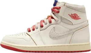 Air Jordan 1 High OG Rare Air Women's Shoes (DB4612-100, Sail/Light Bone/Cinnabar)