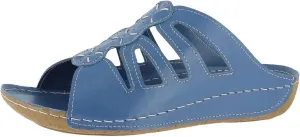 Andrea Conti Women's Mule Loafer Flat