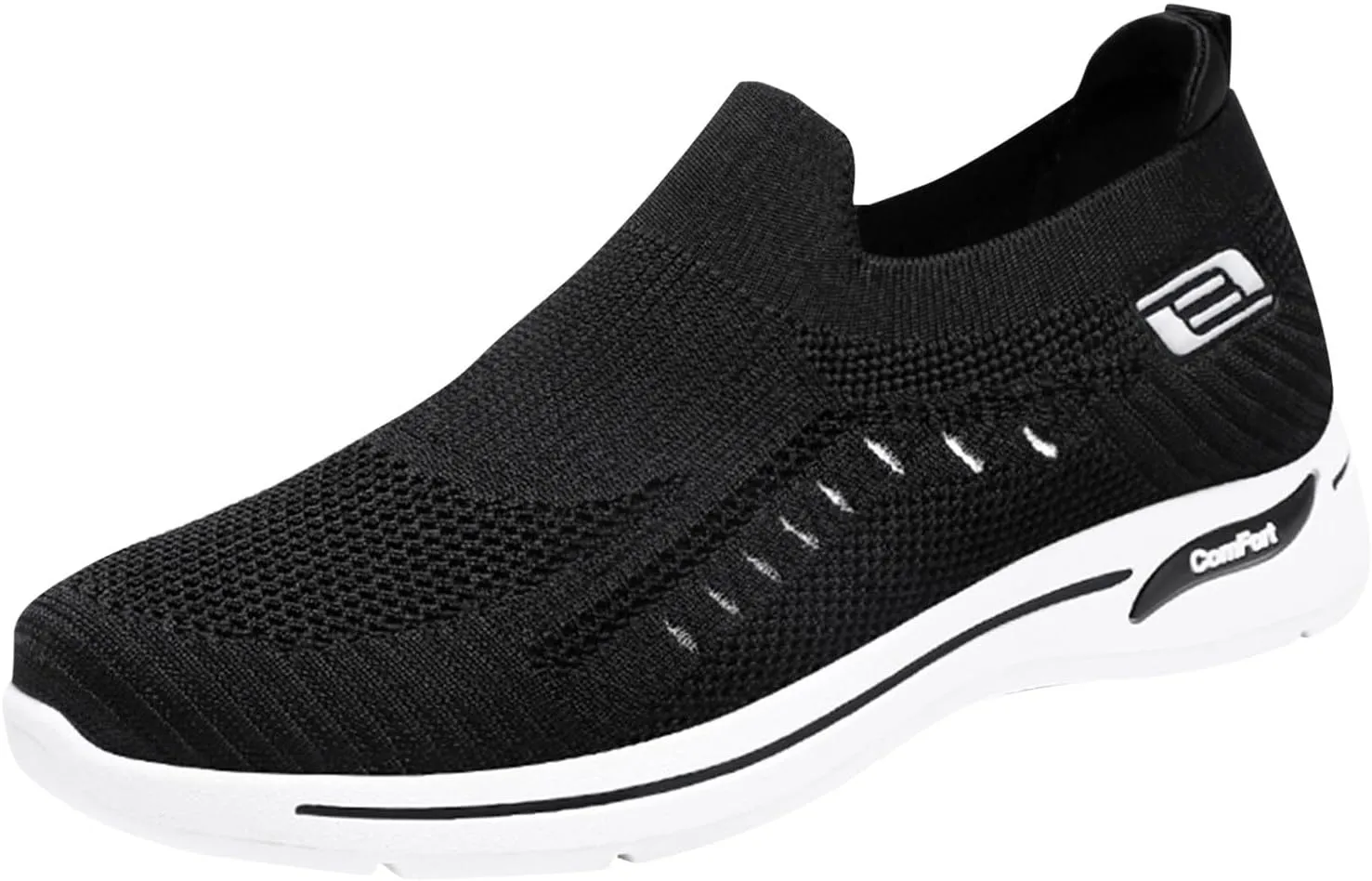 Arch Support Non Slip Minimalist Shoes for Men Outdoor Athletic Slip-On Hiking Shoe Business Formal Dress Shoes