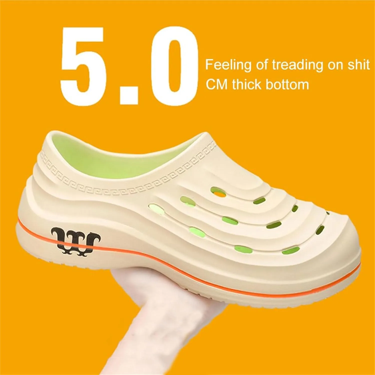 Armadillo Clogs for Nurses Chef Shoes Men Nonslip Work Shoes Women Kitchen Restaurant Slip Resistant Lightweight Waterproof for Food Service Nursing Shoe Casual Walking Footwear Oil Non-Slip Working