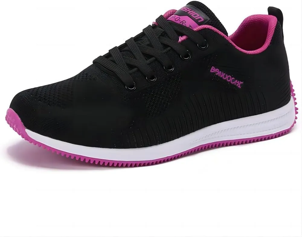 Asifn Women's Casual Sneakers Lightweight Wide Toe Breathable Mesh Running for Gym Athletic Shoes
