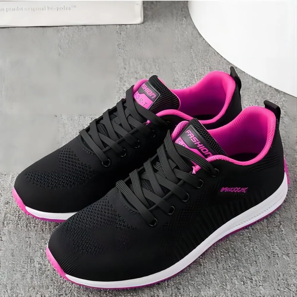 Asifn Women's Casual Sneakers Lightweight Wide Toe Breathable Mesh Running for Gym Athletic Shoes