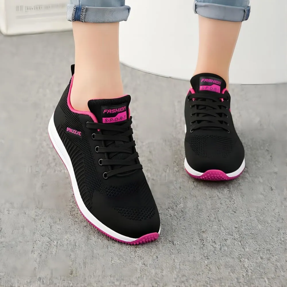 Asifn Women's Casual Sneakers Lightweight Wide Toe Breathable Mesh Running for Gym Athletic Shoes