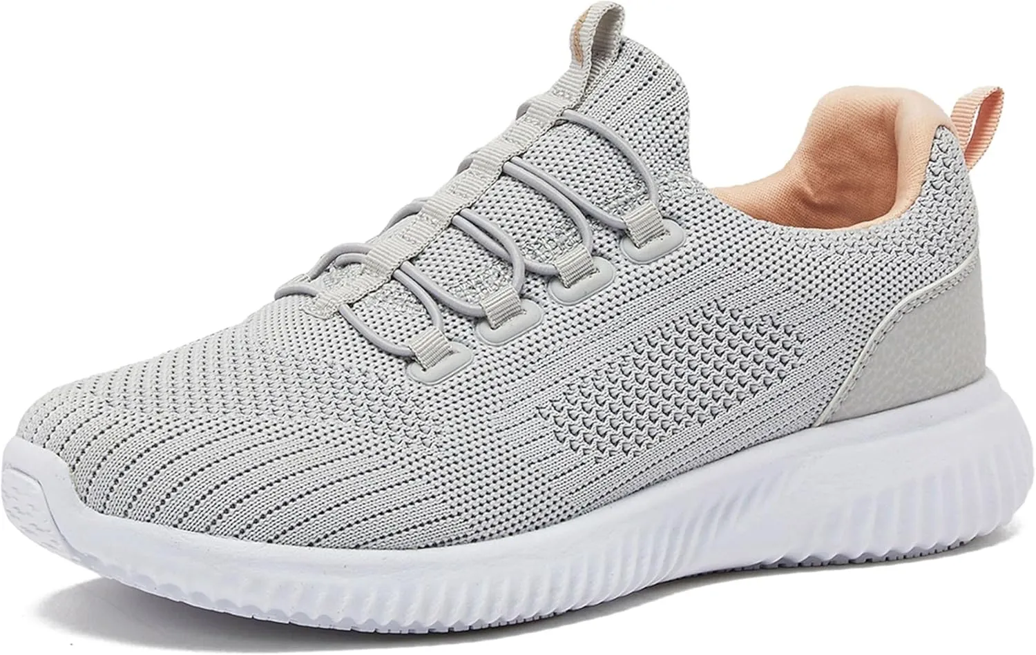 Avia Air Slip On Shoes for Women - Casual Comfortable Athletic Tennis Walking Sneakers for Women with Memory Foam - Sizes 6 to 12, Medium & Wide Width - Black, Grey with Pink, Aqua Blue & White