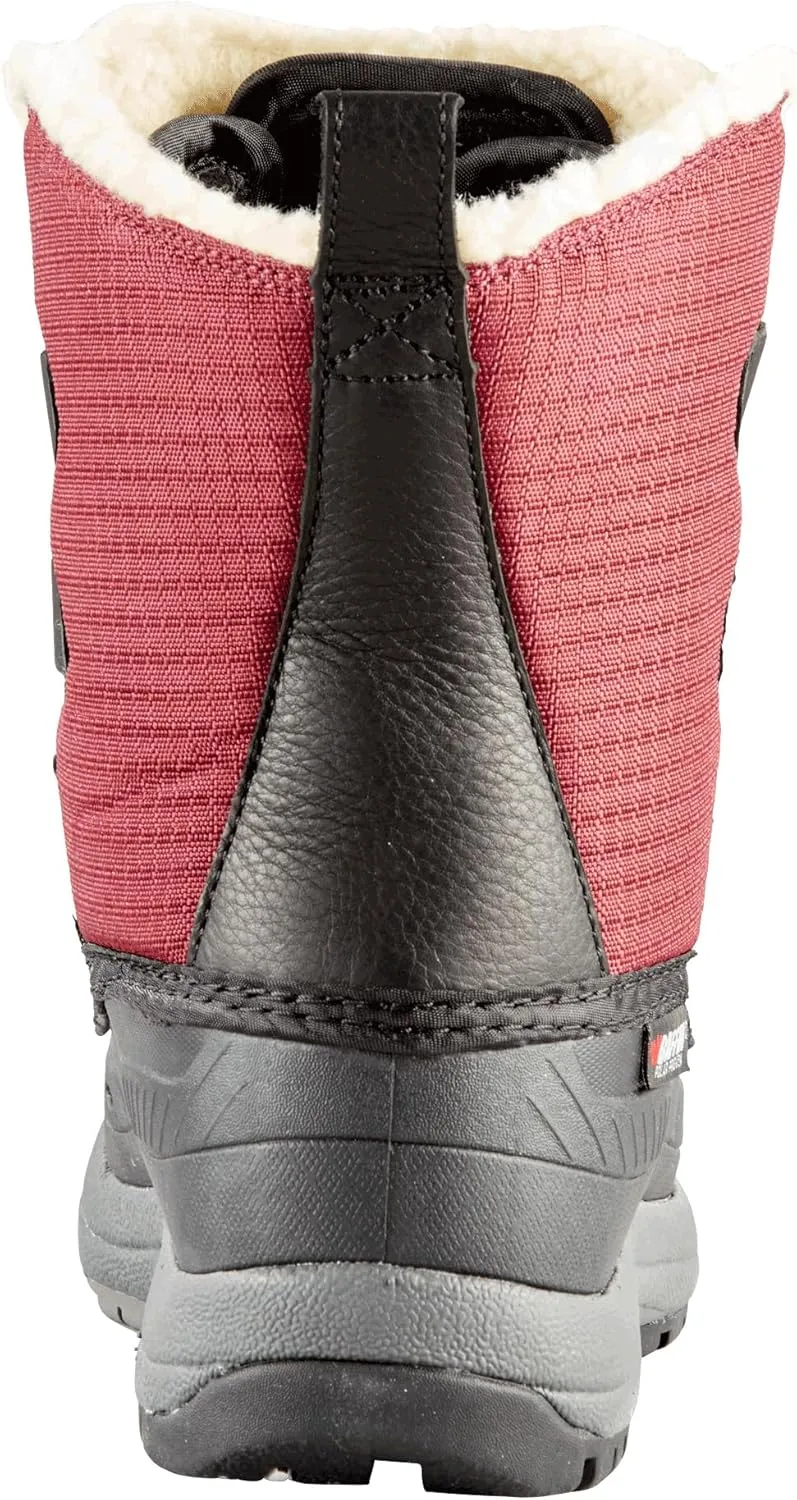Baffin Women's TESSA Waterproof Insulated Warm Cushioned Lightweight Tundra Rated Everyday Cold-Weather Winter Snow Boots