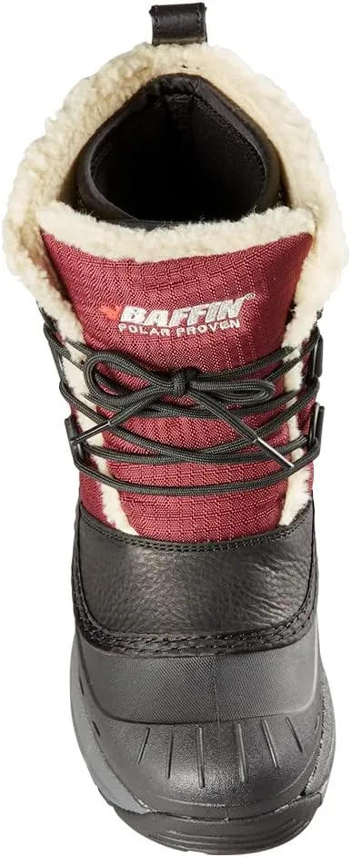 Baffin Women's TESSA Waterproof Insulated Warm Cushioned Lightweight Tundra Rated Everyday Cold-Weather Winter Snow Boots