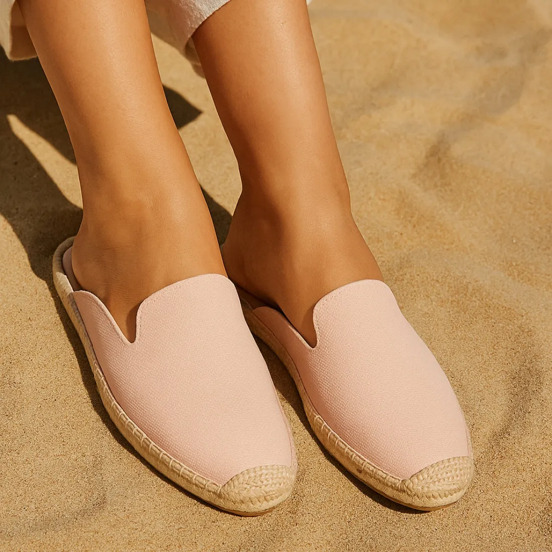 Bayside Mules Blush
