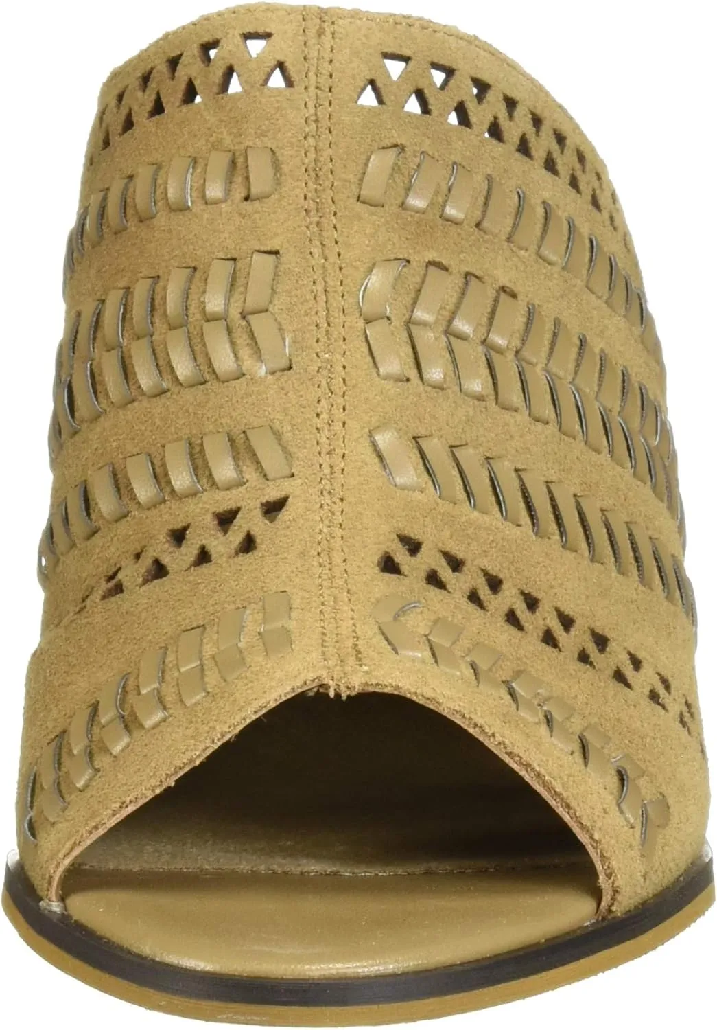 Bella Vita Women's Koraline Slide Sandal on Block Heel Mule
