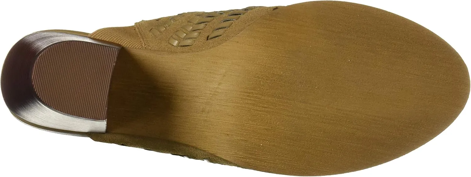 Bella Vita Women's Koraline Slide Sandal on Block Heel Mule