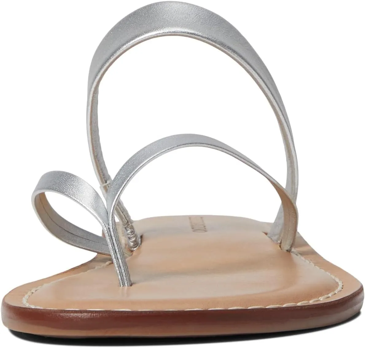 Bernardo Leia - Flats for Women - Leather Upper - Lightly Padded Insole - Open Toe - Man-Made Outsole