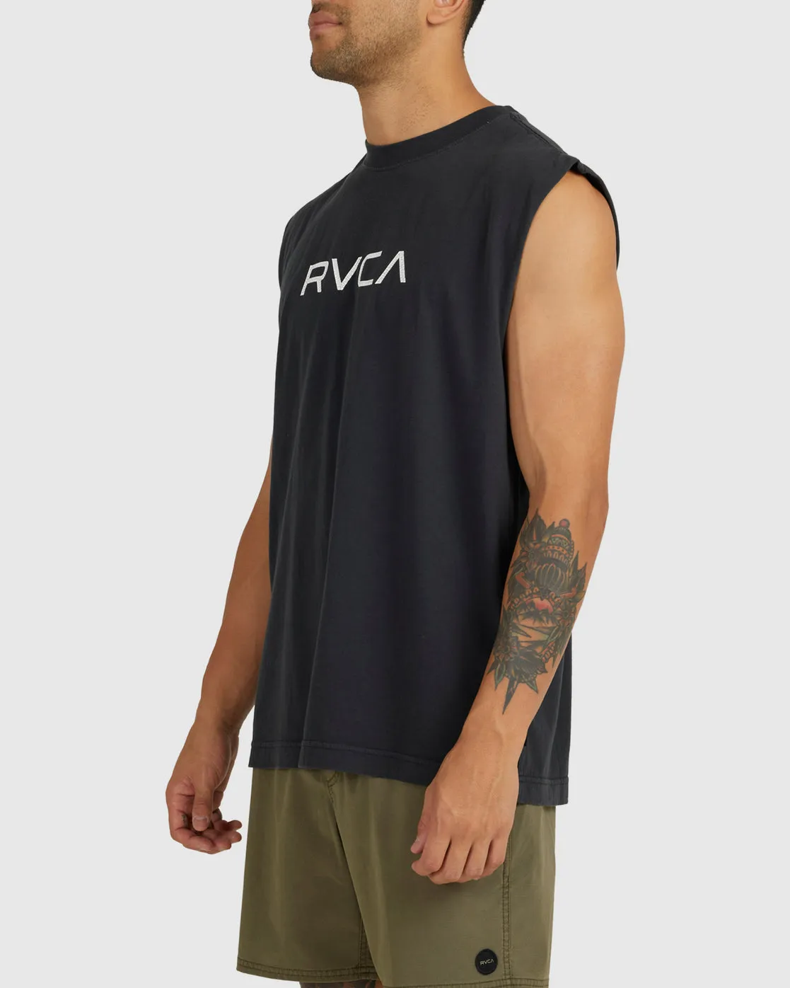 Big RVCA Washed Muscle