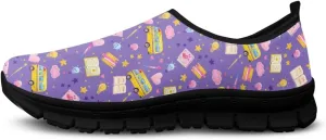 Binienty Vintage Art Loafers Women Low Cut Casual Shoes Slip On Walking Sneakers Pull-On Loafer Flats