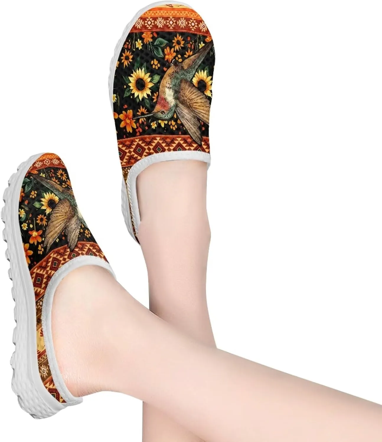 Binienty Womens Mule Shoes Slip on Mesh Garden Clogs Fashion Four Seasons Walking Shoe Outdoor Footwear