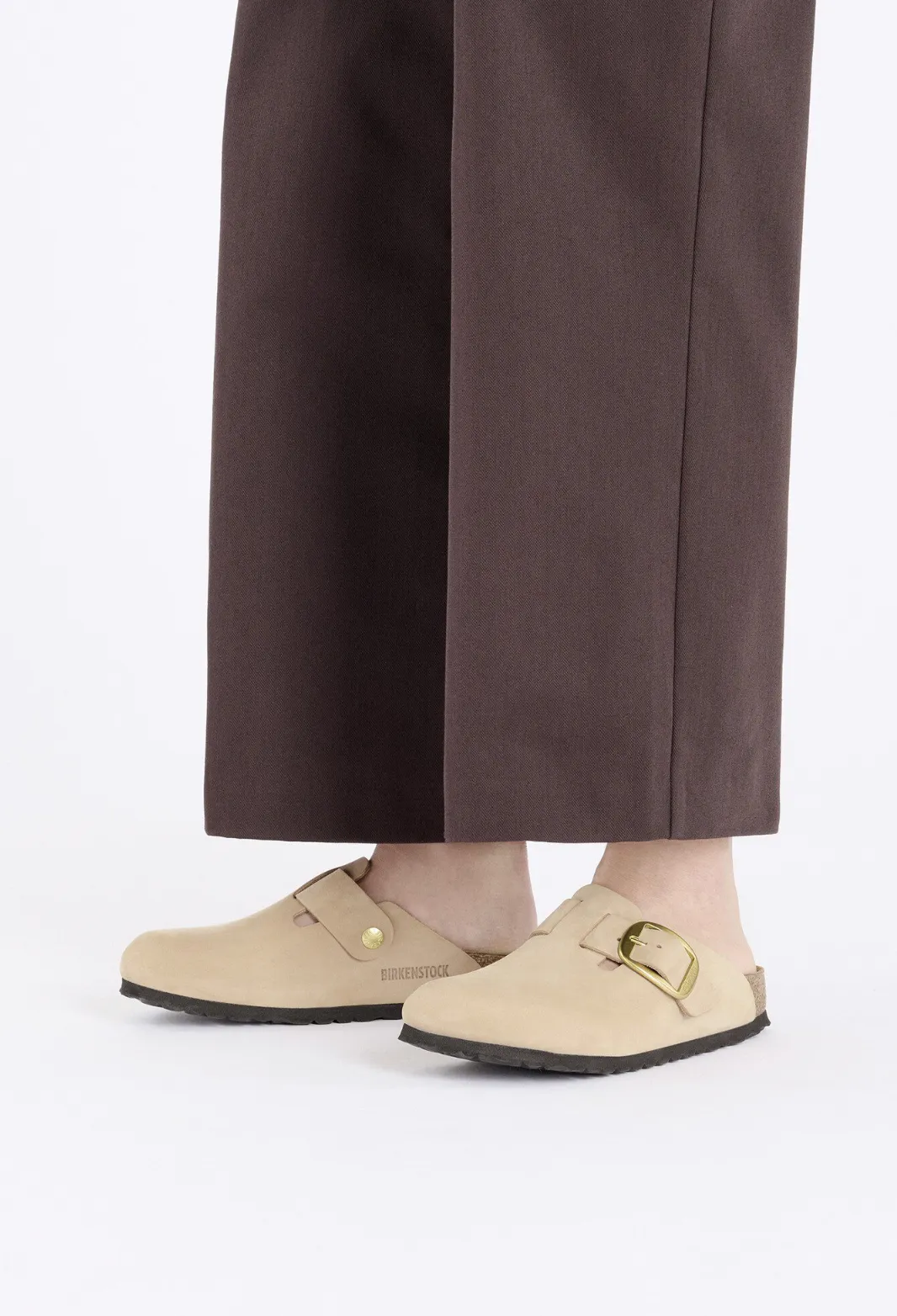 BIRKENSTOCK BOSTON BIG BUCKLE NUBUCK