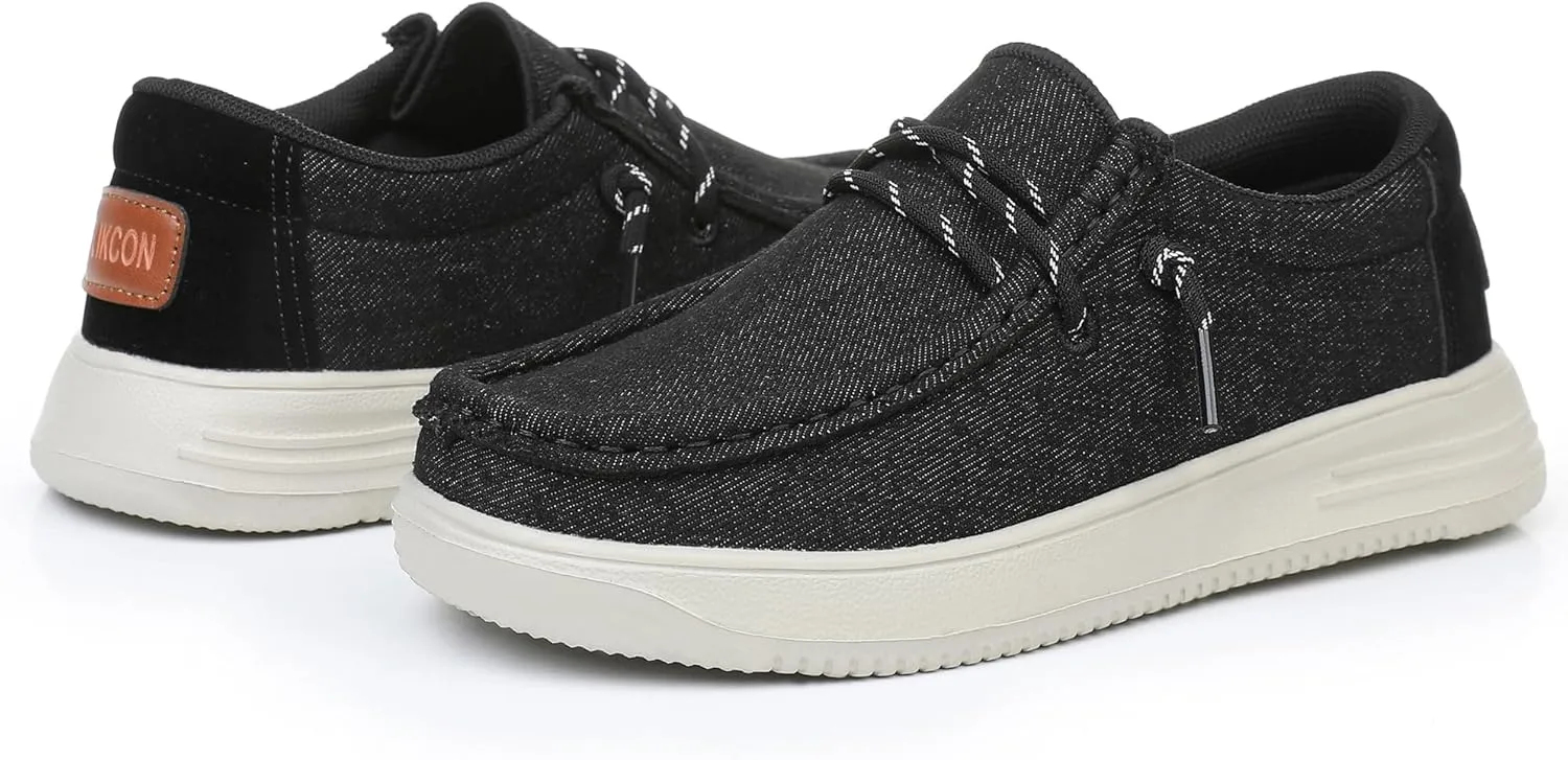 Blikcon Kids Boys Slip-On Loafers Casual Lightweight Breathable Walking Shoes (Toddler/Little Kid/Big Kid)