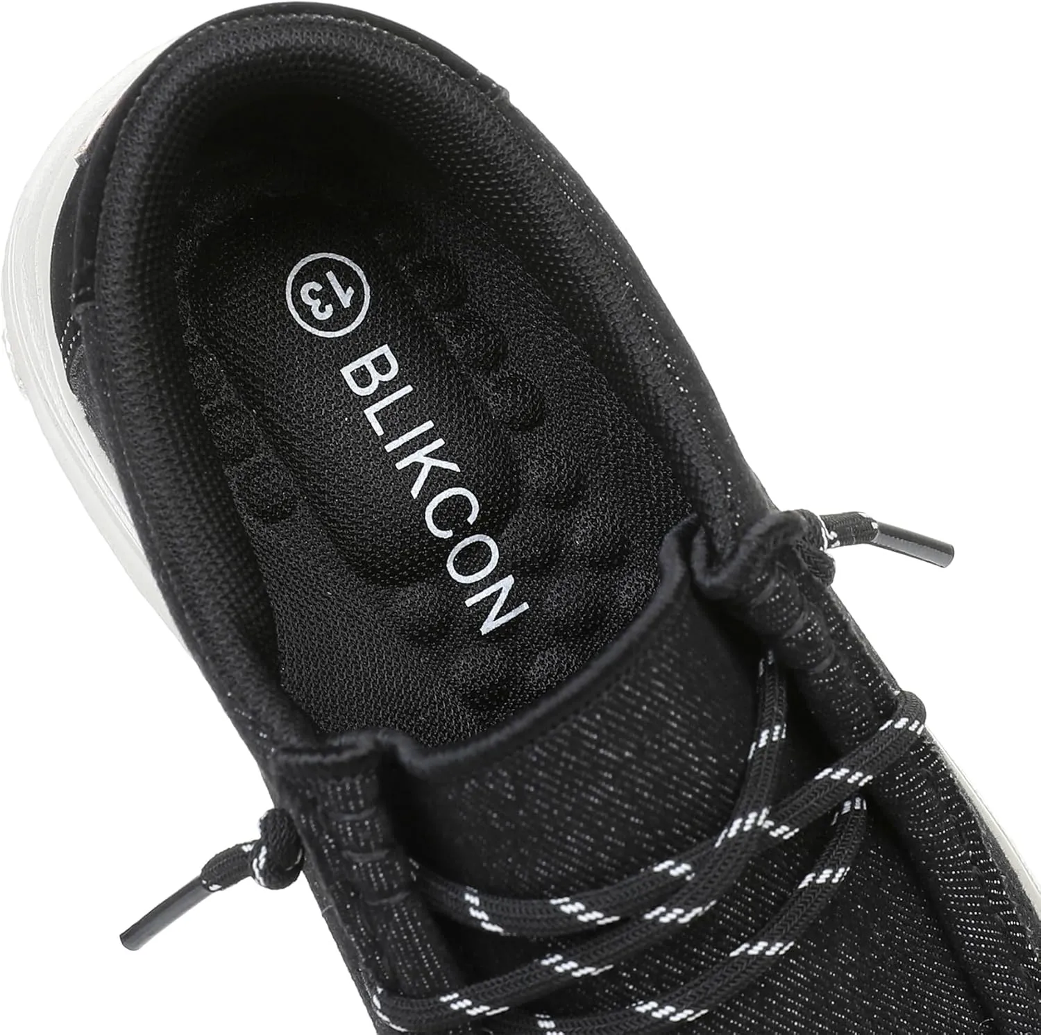 Blikcon Kids Boys Slip-On Loafers Casual Lightweight Breathable Walking Shoes (Toddler/Little Kid/Big Kid)