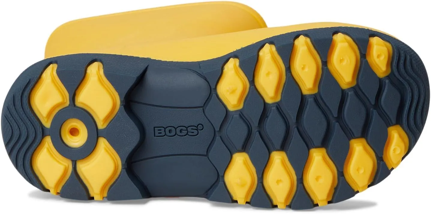 BOGS Unisex-Child Footwear Essential Mid Kids' Waterproof Rain Boots