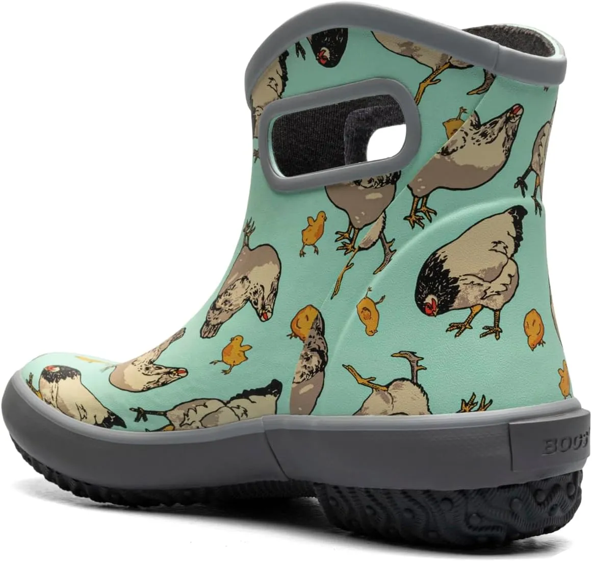 BOGS Women's Patch Ankle Chickens Rain Boot
