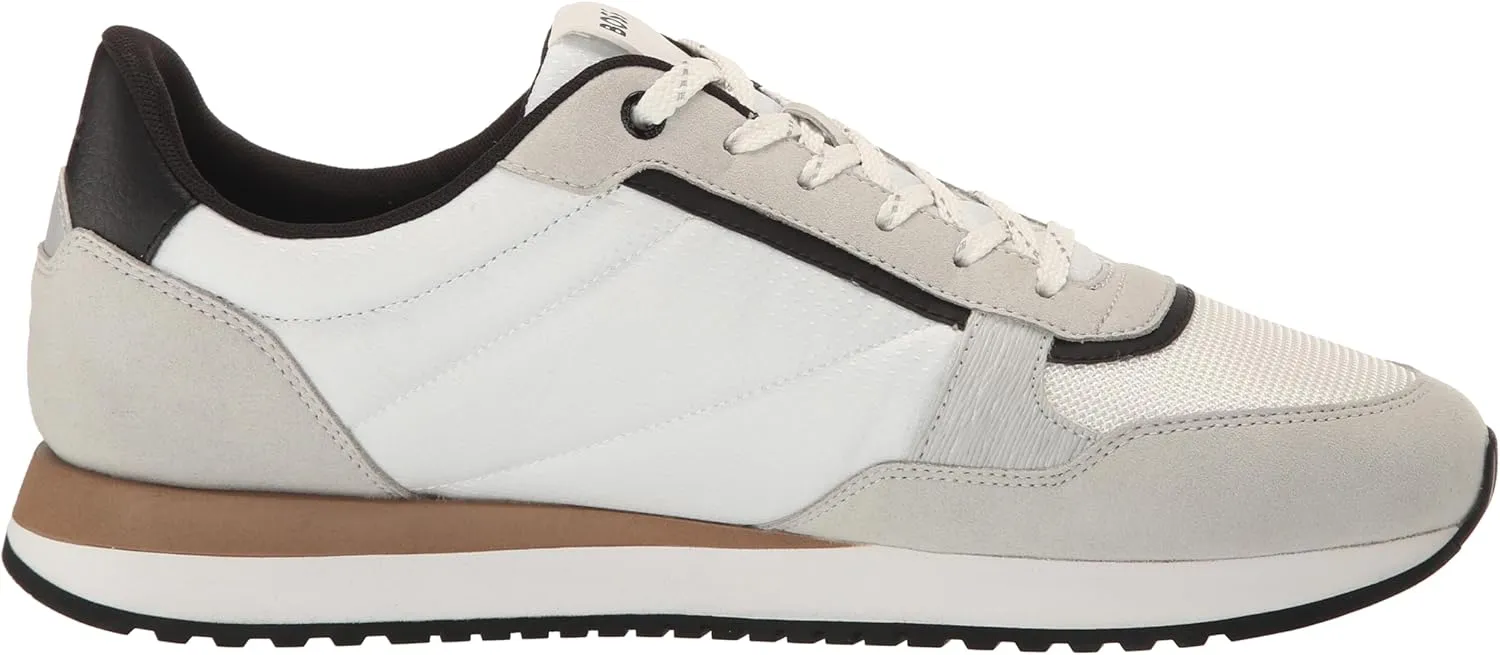 BOSS Men's Kai Retro Style Low Profile Sneaker