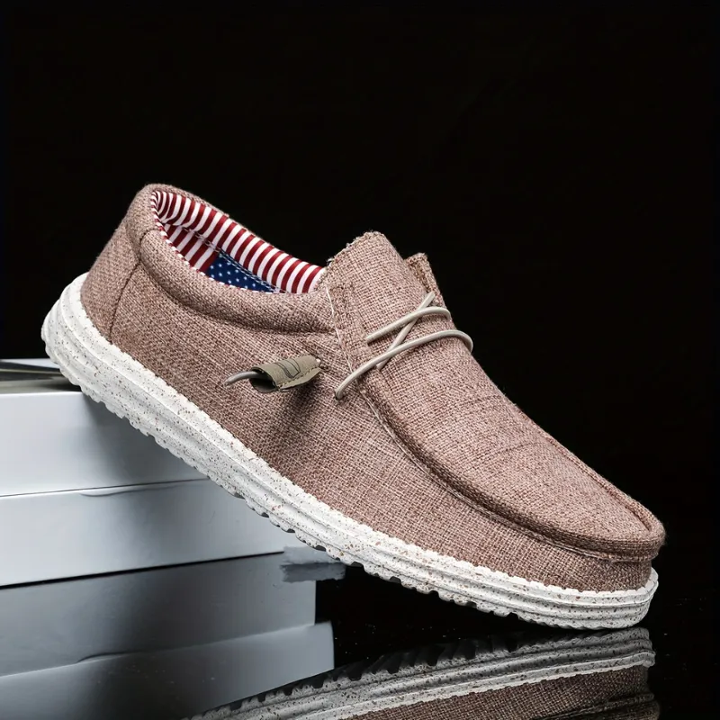 Brent Breathable Patriotic Canvas Loafer