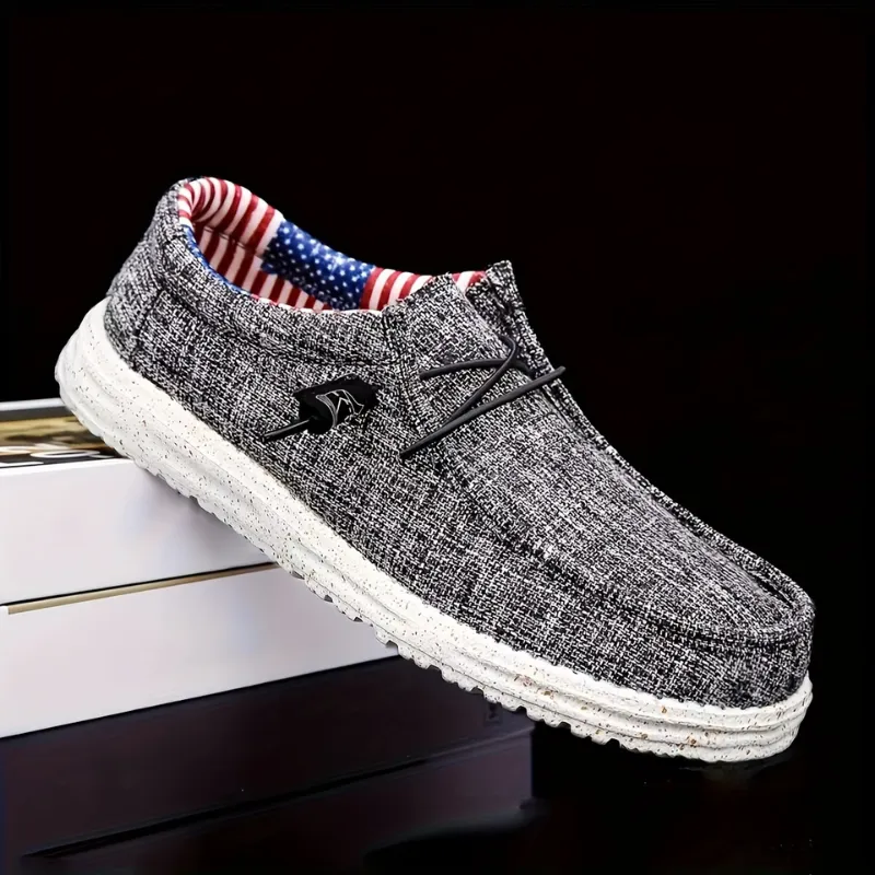 Brent Breathable Patriotic Canvas Loafer