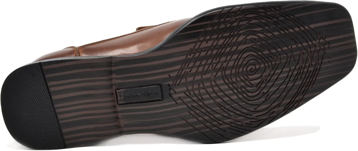 Bruno Marc Men's Giorgio Leather Lined Dress Loafers Shoes