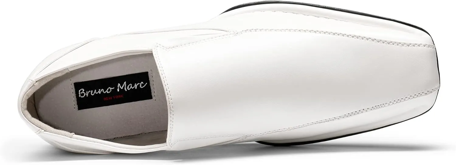 Bruno Marc Men's Giorgio Leather Lined Dress Loafers Shoes