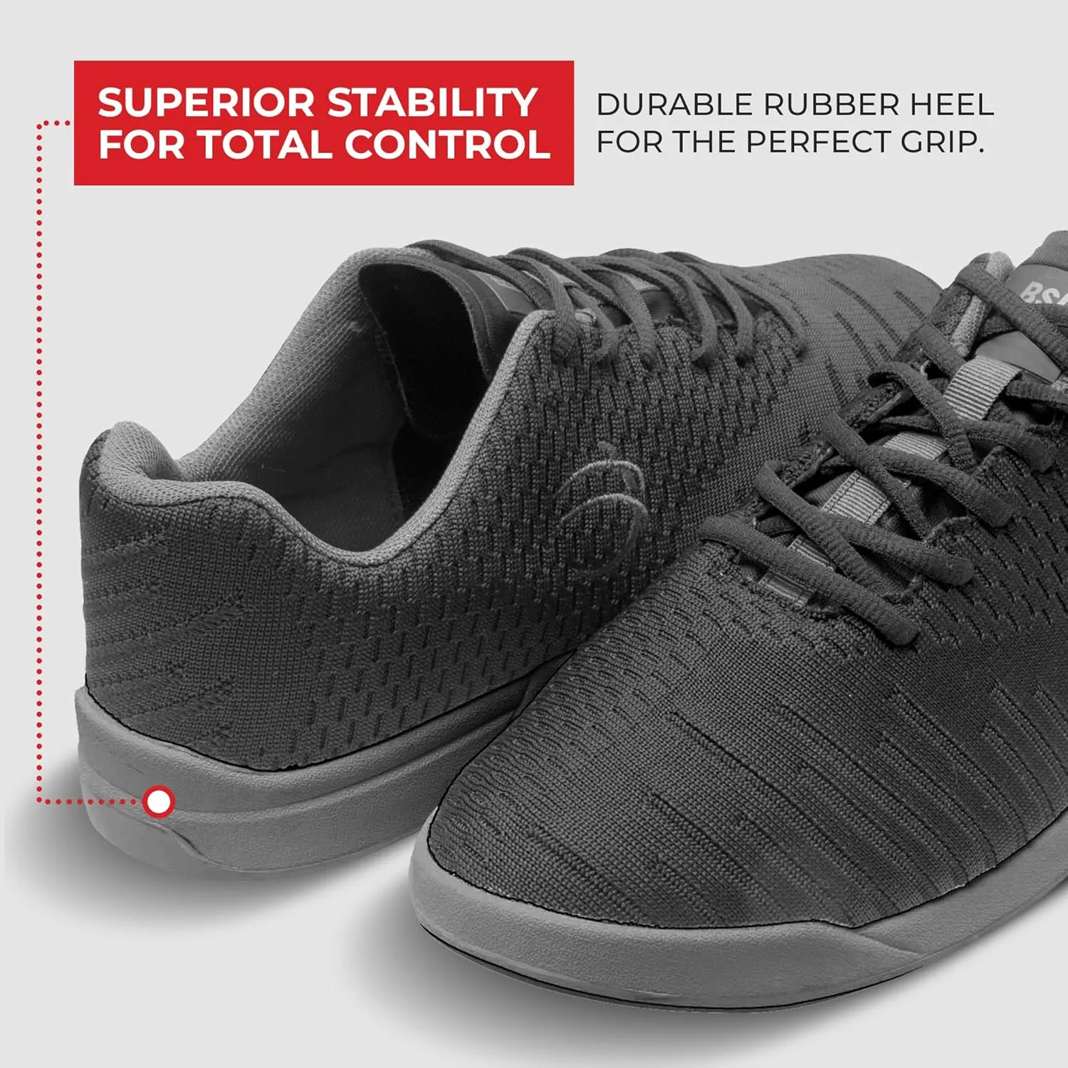 BSI Men’s Sport Glide Shoes - Lightweight Shoes with Cushioned Support for Men