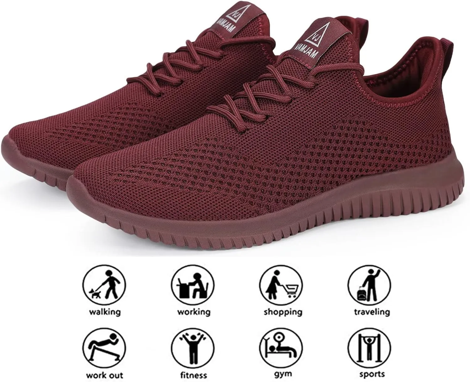 BXYJDJ Men's Running Shoes Walking Trainers Sneaker Athletic Gym Fitness Sport Shoes Lightweight Casual Working Jogging Outdoor Shoe