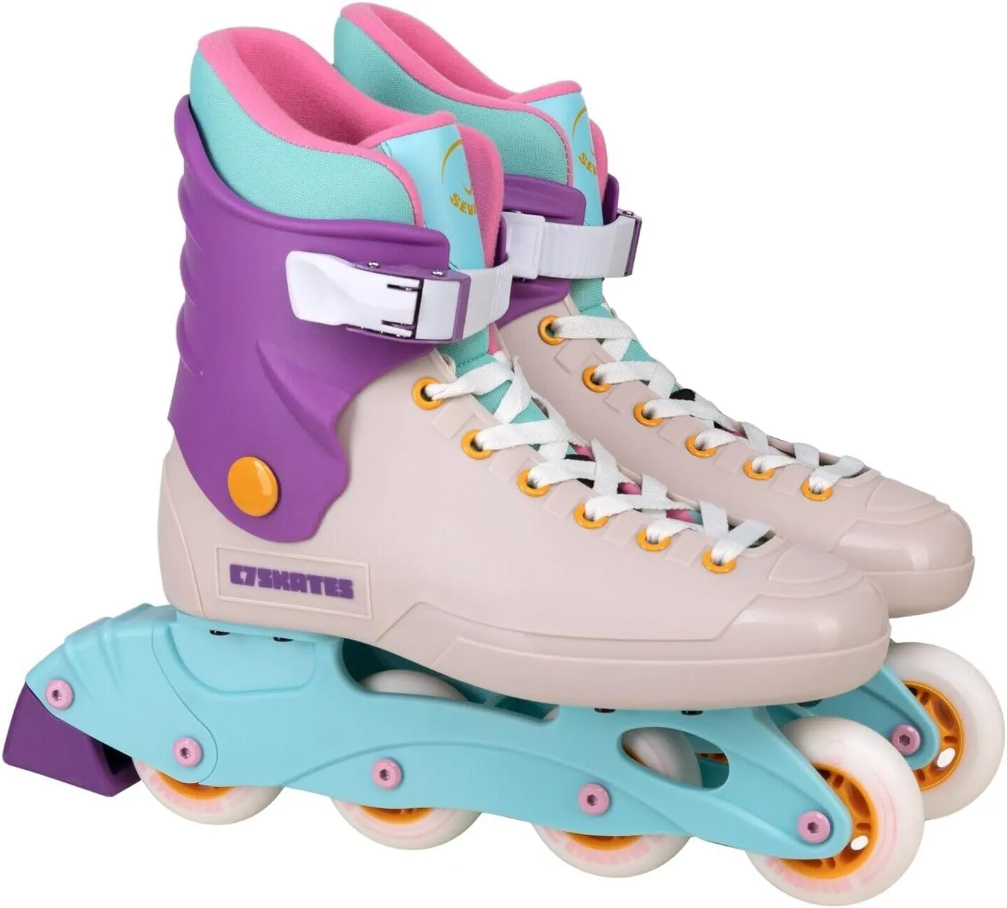 C SEVEN C7skates Nostalgic Adult Inline Skates for Women and Adult
