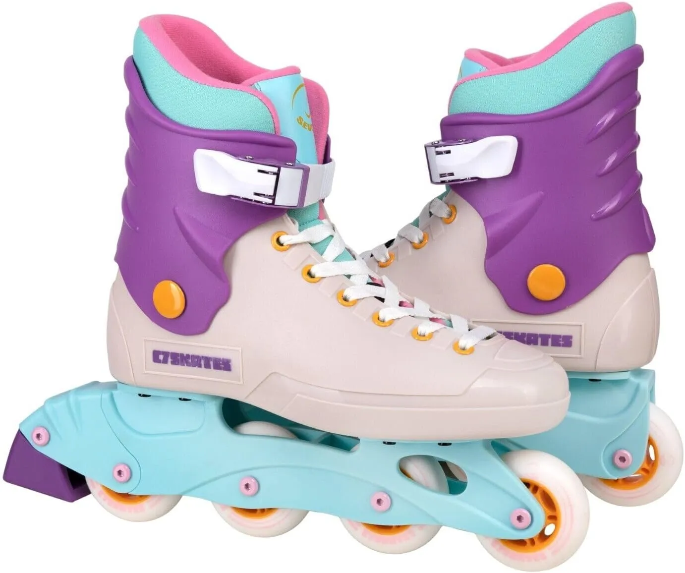 C SEVEN C7skates Nostalgic Adult Inline Skates for Women and Adult