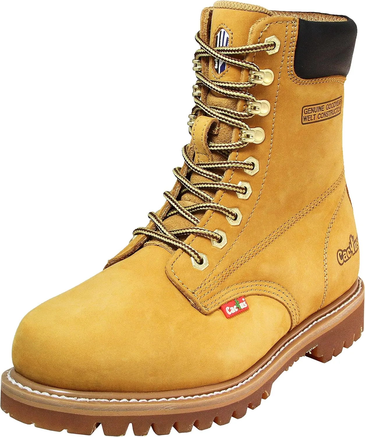 Cactus Men's 6" Leather Moc Toe Boot