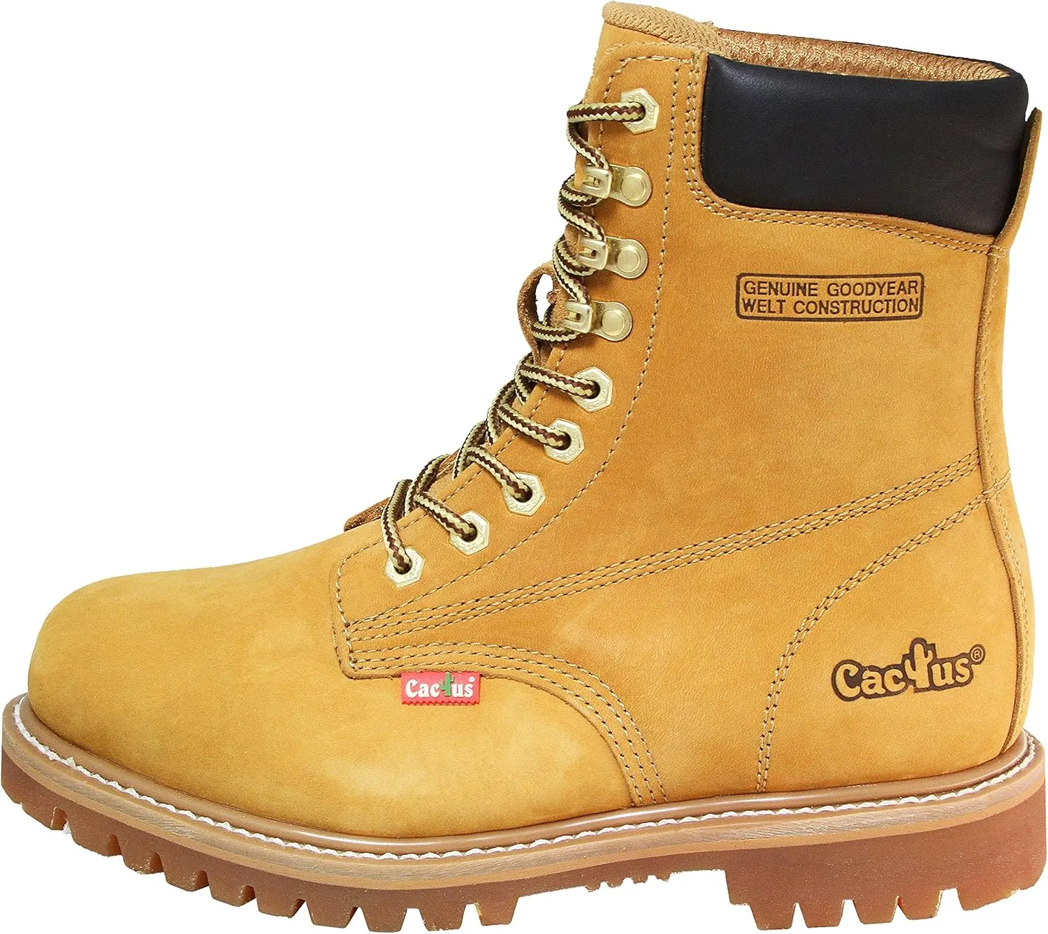 Cactus Men's 6" Leather Moc Toe Boot