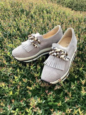 Carly Light Grey Sneakers