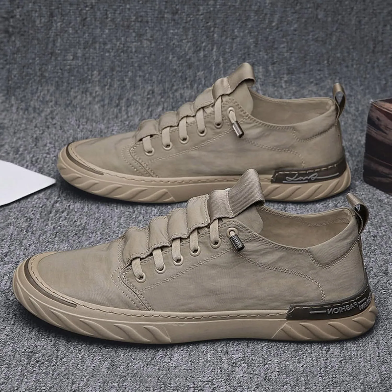 Casual Dress Shoes Spring New Breathable Old Cloth Shoes Korean Trendy Versatile Men's Casual Canvas