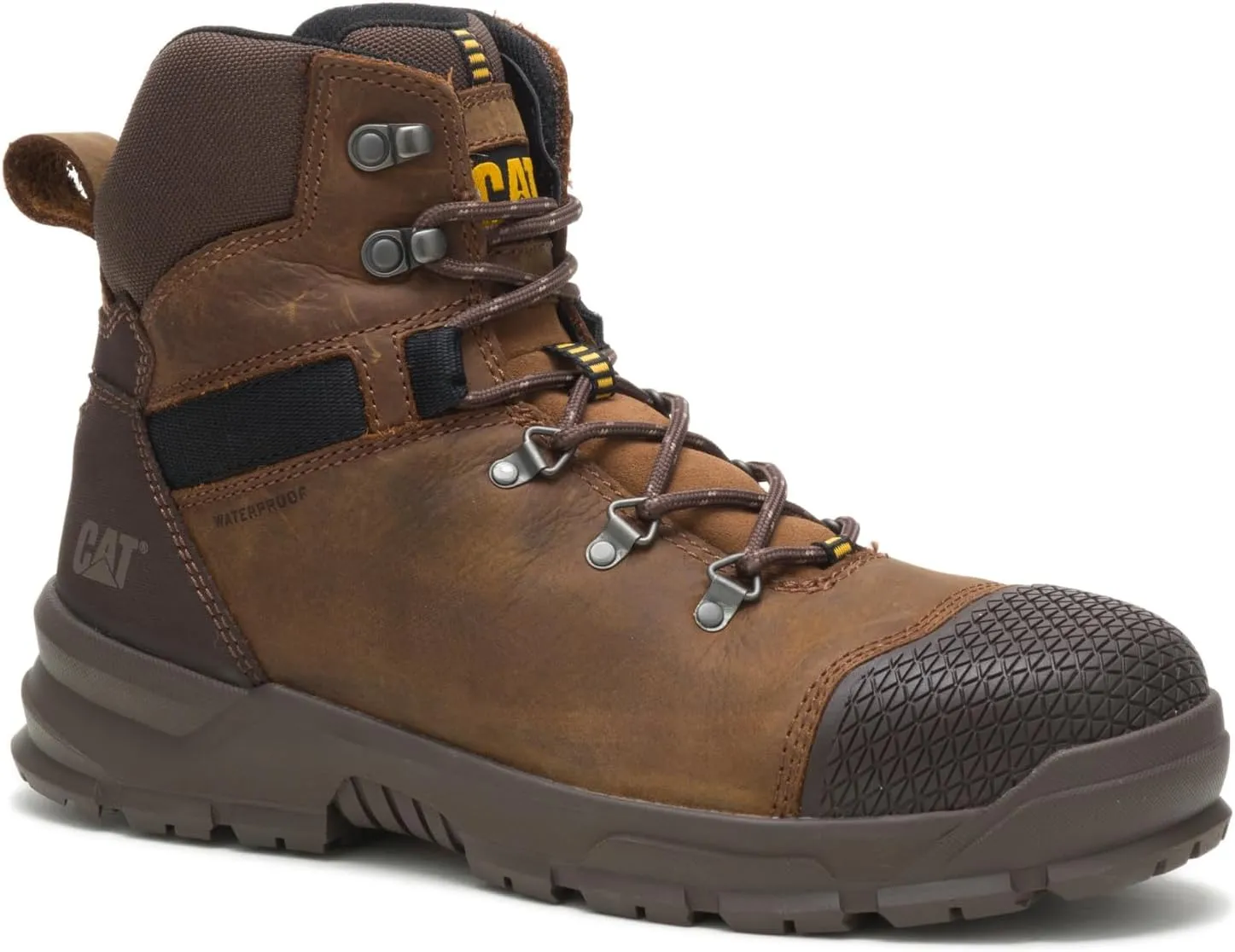 CAT Men's Accomplice Steel Toe Waterproof Construction Boot