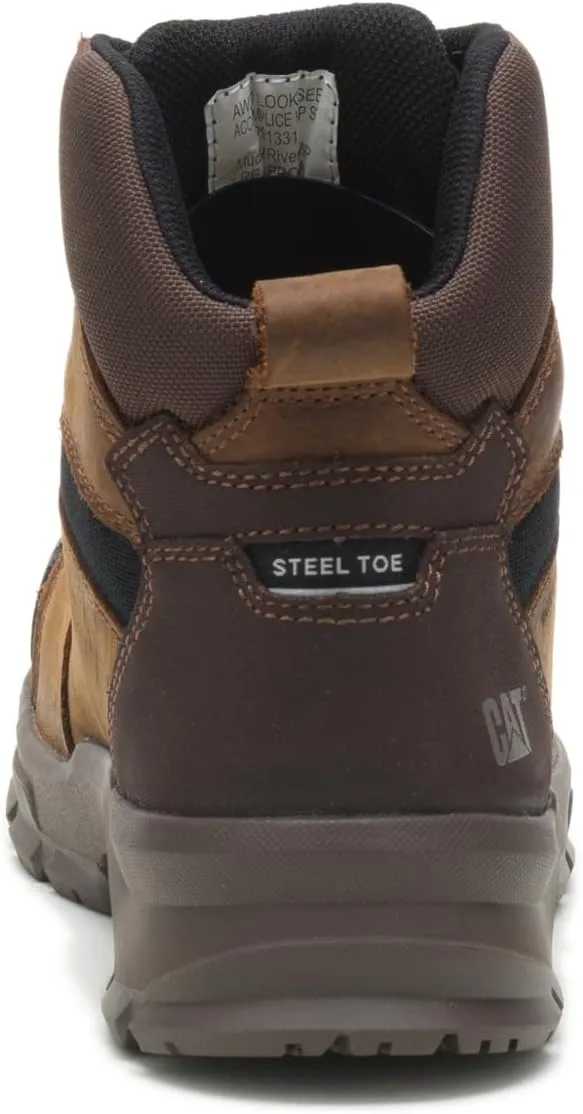 CAT Men's Accomplice Steel Toe Waterproof Construction Boot