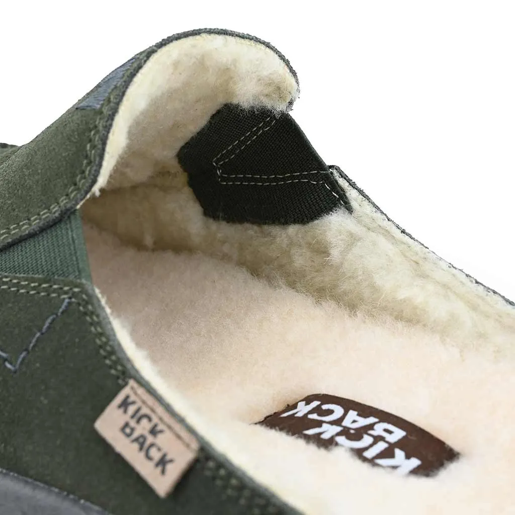 Chaise Woolie 2.0 Green Suede