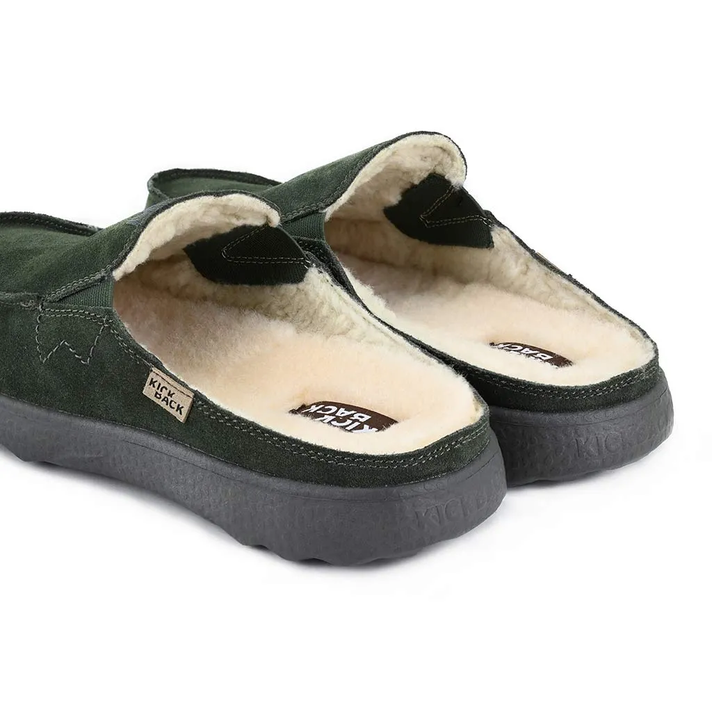 Chaise Woolie 2.0 Green Suede